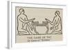 The Game of Tau or Game of Robbers-null-Framed Giclee Print