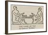 The Game of Tau or Game of Robbers-null-Framed Giclee Print