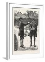 The Gamekeeper. Hunt, Hunting, 1876, UK-George John Pinwell-Framed Giclee Print