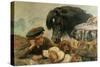 The Gamekeeper's Companion-William Strutt-Stretched Canvas