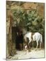 The Gamekeeper's Courtship-George B. O'neil-Mounted Giclee Print