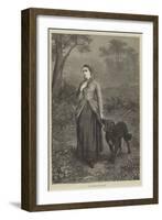 The Gamekeeper's Daughter-Frank Dadd-Framed Giclee Print