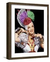 THE GANG'S ALL HERE, Carmen Miranda, 1943.-null-Framed Photo