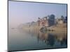 The Ganga (Ganges) River Waterfront, Varanasi (Benares), Uttar Pradesh State, India-John Henry Claude Wilson-Mounted Photographic Print