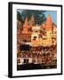 The Ganges River in Varanasi, India-Dee Ann Pederson-Framed Premium Photographic Print