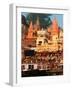 The Ganges River in Varanasi, India-Dee Ann Pederson-Framed Photographic Print