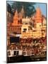 The Ganges River in Varanasi, India-Dee Ann Pederson-Mounted Photographic Print