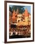 The Ganges River in Varanasi, India-Dee Ann Pederson-Framed Photographic Print