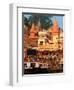 The Ganges River in Varanasi, India-Dee Ann Pederson-Framed Photographic Print