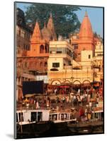 The Ganges River in Varanasi, India-Dee Ann Pederson-Mounted Photographic Print