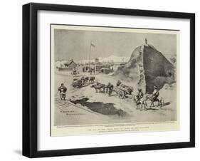 The Gap in the Great Wall of China at Shan-Hai-Kwan-Charles Edwin Fripp-Framed Giclee Print