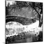The Gapstow Bridge of Central Park in Winter, Manhattan in New York City-Philippe Hugonnard-Mounted Photographic Print