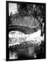 The Gapstow Bridge of Central Park in Winter, Manhattan in New York City-Philippe Hugonnard-Framed Photographic Print