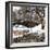 The Gapstow Bridge of Central Park in Winter, Manhattan in New York City-Philippe Hugonnard-Framed Photographic Print