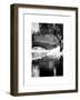 The Gapstow Bridge of Central Park in Winter, Manhattan in New York City-Philippe Hugonnard-Framed Art Print