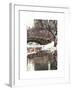 The Gapstow Bridge of Central Park in Winter, Manhattan in New York City-Philippe Hugonnard-Framed Art Print