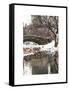 The Gapstow Bridge of Central Park in Winter, Manhattan in New York City-Philippe Hugonnard-Framed Stretched Canvas