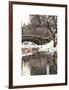 The Gapstow Bridge of Central Park in Winter, Manhattan in New York City-Philippe Hugonnard-Framed Art Print