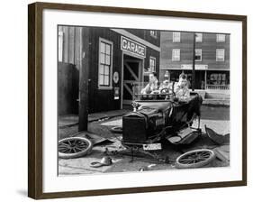 The Garage, 1919-null-Framed Photographic Print