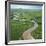 The Garamba River Winds Through the Grasslands of the Garamba National Park in Northern Congo-Nigel Pavitt-Framed Photographic Print