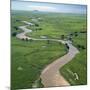 The Garamba River Winds Through the Grasslands of the Garamba National Park in Northern Congo-Nigel Pavitt-Mounted Photographic Print