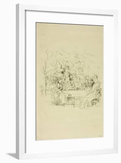 The Garden, 1891-James Abbott McNeill Whistler-Framed Giclee Print