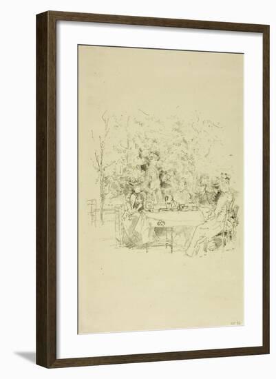 The Garden, 1891-James Abbott McNeill Whistler-Framed Giclee Print