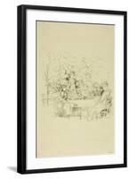 The Garden, 1891-James Abbott McNeill Whistler-Framed Giclee Print