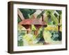 The Garden, 1914-Auguste Macke-Framed Giclee Print