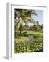 The Garden and Golf Course at the Leela Hotel, Mobor, Goa, India-R H Productions-Framed Photographic Print