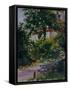 The Garden Around Manet's House in Reuil, France-Edouard Manet-Framed Stretched Canvas