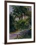 The Garden Around Manet's House in Reuil, France-Edouard Manet-Framed Giclee Print