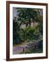 The Garden Around Manet's House in Reuil, France-Edouard Manet-Framed Giclee Print