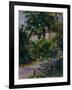 The Garden Around Manet's House in Reuil, France-Edouard Manet-Framed Giclee Print