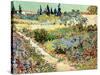 The Garden at Arles, 1888-Vincent van Gogh-Stretched Canvas