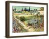 The Garden at Arles, 1888-Vincent van Gogh-Framed Premium Giclee Print