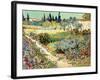 The Garden at Arles, 1888-Vincent van Gogh-Framed Premium Giclee Print