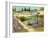 The Garden at Arles, 1888-Vincent van Gogh-Framed Giclee Print