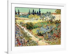 The Garden at Arles, 1888-Vincent van Gogh-Framed Giclee Print