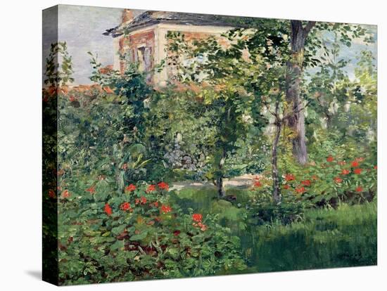 The Garden at Bellevue, 1880-Edouard Manet-Stretched Canvas