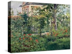 The Garden at Bellevue, 1880-Edouard Manet-Stretched Canvas