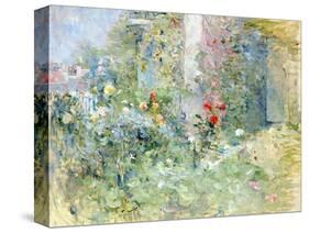 The Garden at Bougival, 1884-Berthe Morisot-Stretched Canvas