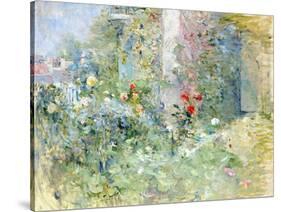 The Garden at Bougival, 1884-Berthe Morisot-Stretched Canvas