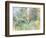 The Garden at Bougival, 1884-Berthe Morisot-Framed Premium Giclee Print