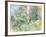 The Garden at Bougival, 1884-Berthe Morisot-Framed Giclee Print