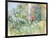 The Garden at Bougival, 1884-Berthe Morisot-Framed Giclee Print
