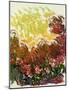 The Garden at Giverny, 1922-26-Claude Monet-Mounted Giclee Print