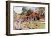 The Garden at Golden Field-Juliet Nora Williams-Framed Art Print