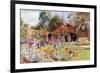 The Garden at Golden Field-Juliet Nora Williams-Framed Art Print