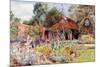 The Garden at Golden Field-Juliet Nora Williams-Mounted Art Print